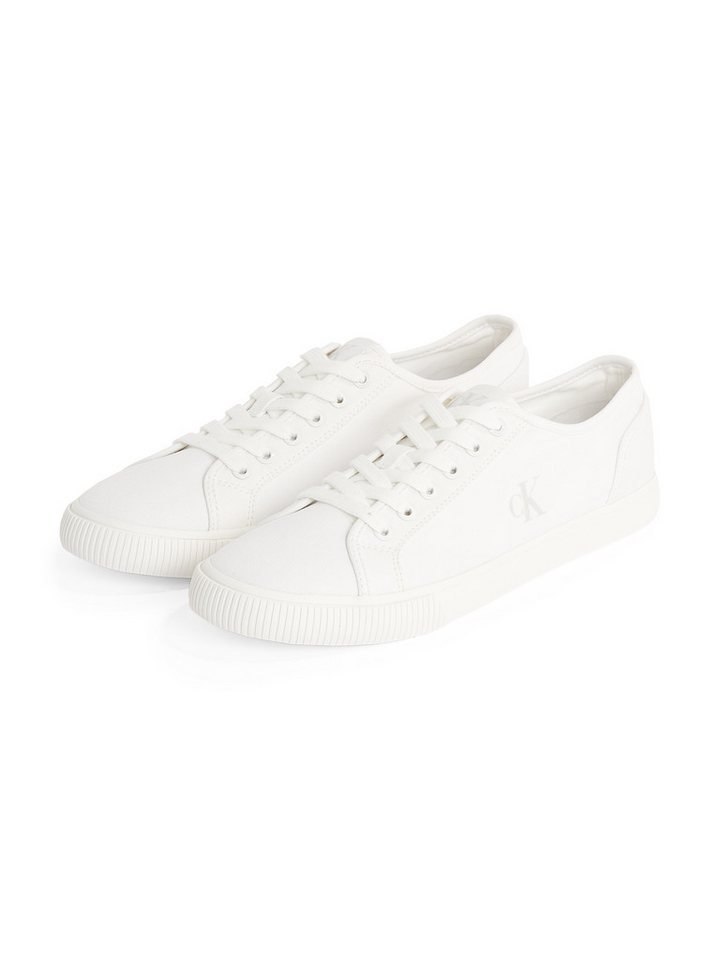 Calvin Klein Jeans ESS VULC LOW MG CANVAS Sneaker Schnürschuh, Halbschuh, Freizeitschuh in klassischer Optik von Calvin Klein Jeans