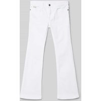Calvin Klein Jeans Flared Jeans im 5-Pocket-Design in Weiss, Größe 140 von Calvin Klein Jeans