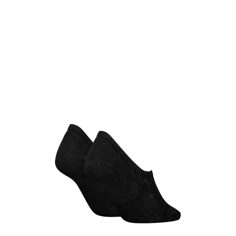 Calvin Klein Jeans Füßlinge "CKJ WOMEN HIGH CUT FOOTIE 2P GLOSSY", (2 Paar), No-Show-Design, hoch ausgeschnitten von Calvin Klein Jeans
