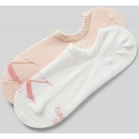 Calvin Klein Jeans Füßlinge mit Label-Print im 2er-Pack in Hellrosa, Größe 39-42 von Calvin Klein Jeans