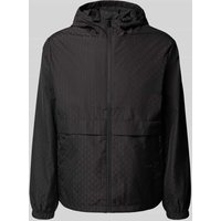 Calvin Klein Jeans Funktionsjacke mit Kapuze und Reißverschlusstaschen in Black, Größe S Calvin Klein Jeans Funktionsjacke mit Kapuze und Reißverschlusstaschen in Black, Größe S von Calvin Klein Jeans