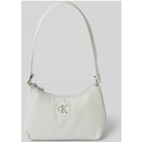 Calvin Klein Jeans Handtasche mit Logo-Applikation in Hellgrau, Größe 1 Calvin Klein Jeans Handtasche mit Logo-Applikation in Hellgrau, Größe 1 von Calvin Klein Jeans