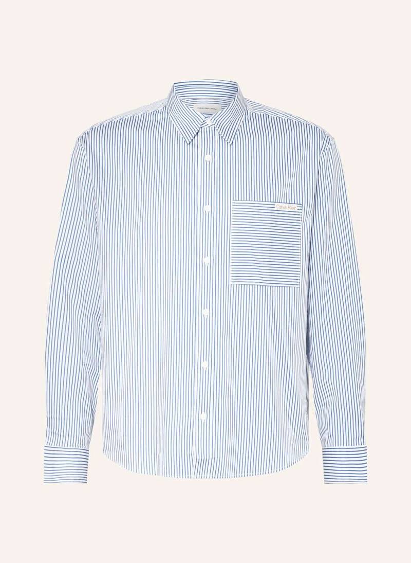 Calvin Klein Jeans Hemd Relaxed Fit weiss von Calvin Klein Jeans