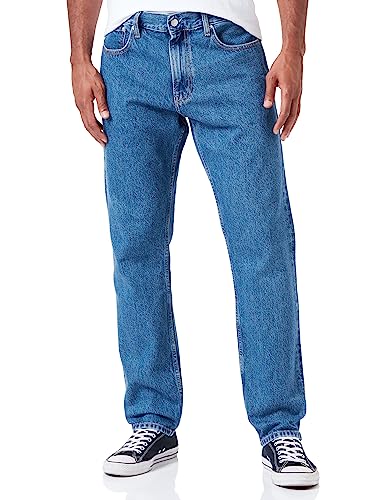 Calvin Klein Jeans Herren Authentic Straight J30J323880 Hosen, Denim (Denim Medium), 28W / 34L von Calvin Klein Jeans