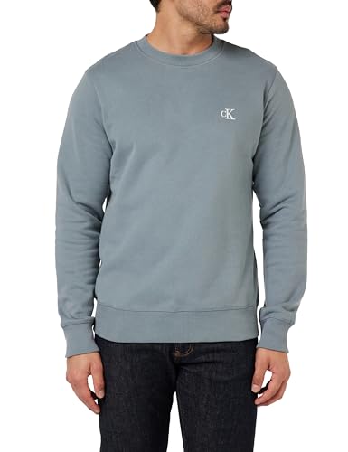 Calvin Klein Jeans Men's CK ESSENTIAL REG CN, Overcast Grey, XS [Amazon Exclusive] von Calvin Klein
