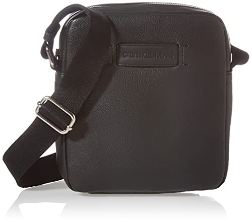 Calvin Klein Jeans Herren CKJ Micro Pebble Reporter, Schwarz, OneSize von Calvin Klein Jeans