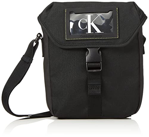 Calvin Klein Jeans Herren Cargo Flap REPORTER18 K50K509808 Crossovers, Schwarz (Black) von Calvin Klein Jeans