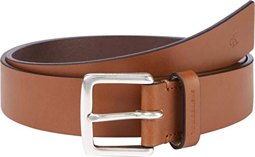 Calvin Klein Jeans Herren Classic Belt 35MM Grtel, Cognac, 85 cm von Calvin Klein Jeans