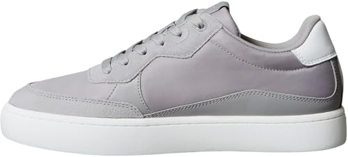 Calvin Klein Herren Classic Cupsole Mg Nylon Mix Ym0Ym01304 Low Top, Grey (Formal Grey/Eggshell/Paprika), 42 EU von Calvin Klein
