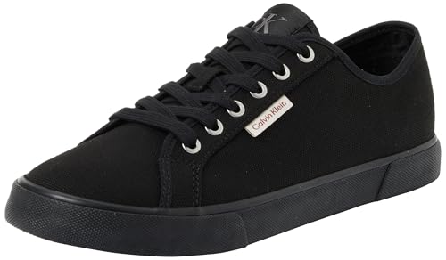 Calvin Klein Herren ESS Vulc Low Mg Cv Ym0Ym01301 Niedriges Oberteil, Black (Triple Black), 43 EU von Calvin Klein