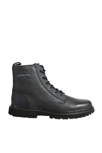 Calvin Klein Herren Mid Boot Stiefel Eva Laceup zum Schnüren, Schwarz (Triple Black), 40 von Calvin Klein