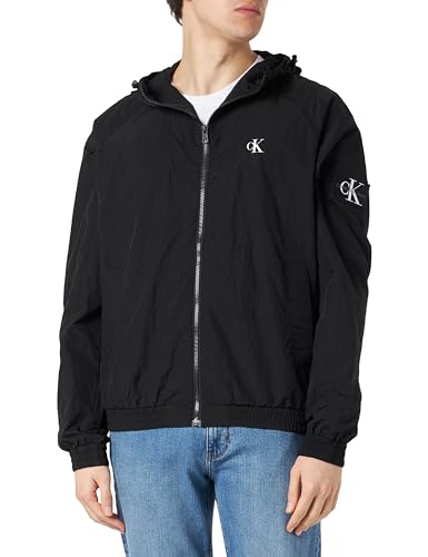 Calvin Klein Jeans Herren Jacke Übergangsjacke, Schwarz (Ck Black), XL von Calvin Klein Jeans