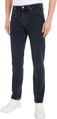 Calvin Klein Jeans Herren Jeans Authentic Straight Fit, Blau (Denim Medium), 33W / 32L von Calvin Klein Jeans