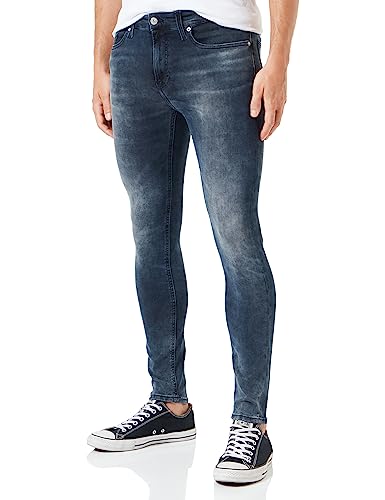 Calvin Klein Jeans Herren Jeans Super Skinny Stretch, Blau (Denim Dark), 29W / 34L von Calvin Klein Jeans