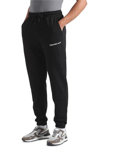 Calvin Klein Jeans Herren Jogginghose Institutional Hwk Pant Sweatpants, Schwarz (Ck Black), L von Calvin Klein Jeans
