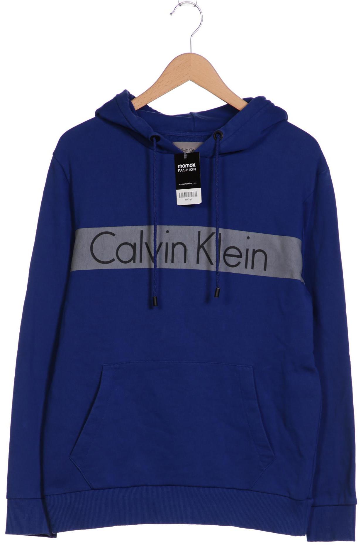 Calvin Klein Jeans Herren Kapuzenpullover, blau von Calvin Klein Jeans