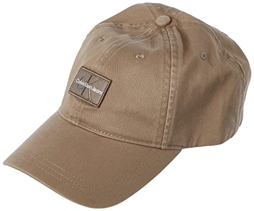 Calvin Klein Jeans Herren Mono NEUTRAL Cap K50K509904 Kappe, Beige (Perfect Taupe), OS von Calvin Klein Jeans