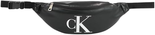 Calvin Klein Jeans Herren Monogramm Soft Waistbag38 Taschen, Schwarz von Calvin Klein Jeans