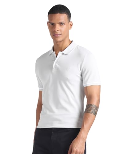 Calvin Klein Jeans Herren Poloshirt Kurzarm, Grau (Lunar Rock), L von Calvin Klein Jeans