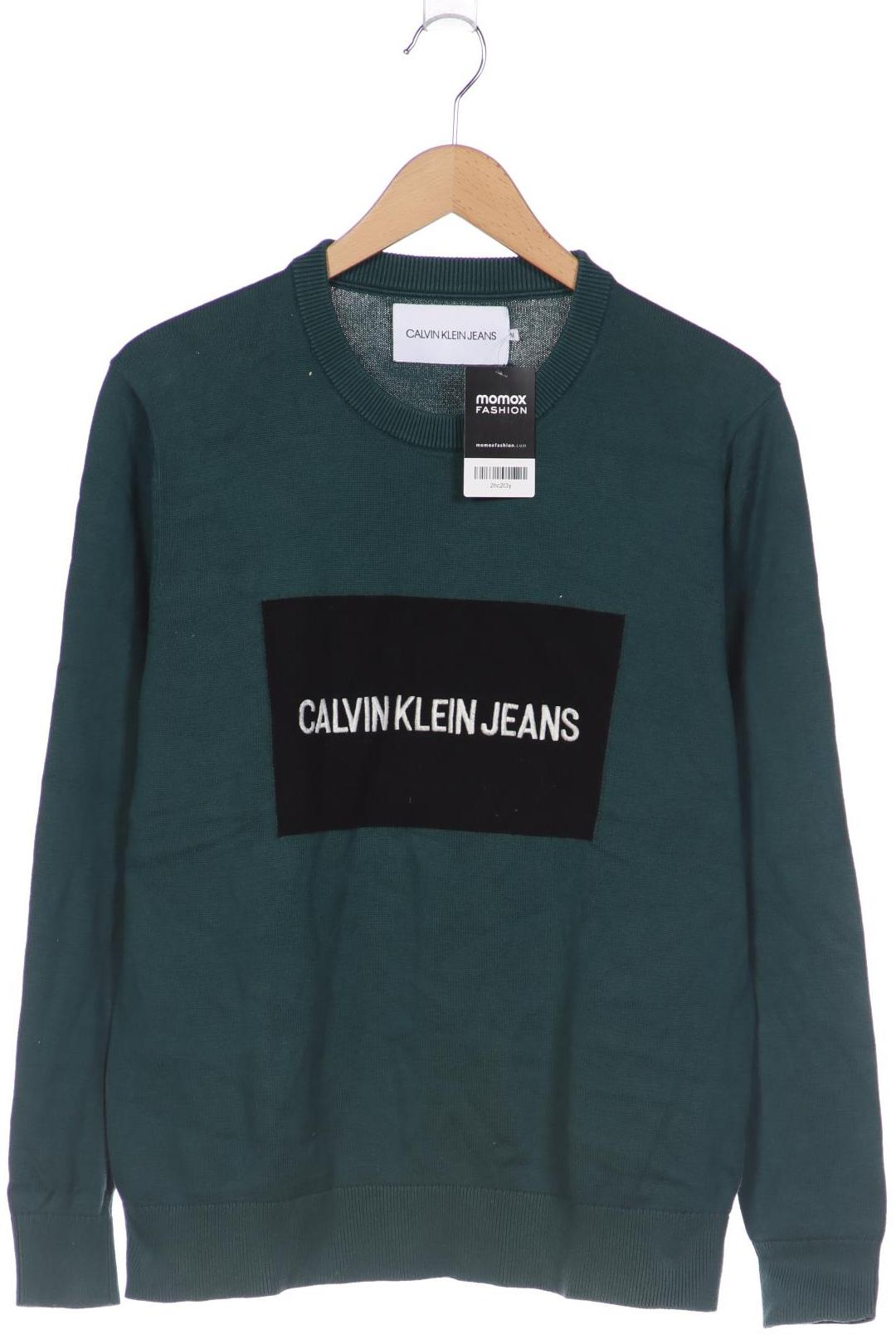 Calvin Klein Jeans Herren Pullover, türkis von Calvin Klein Jeans