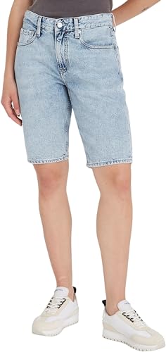 Calvin Klein Jeans Herren Regular J30J324873 Shorts, Denim (Denim Light), 33W von Calvin Klein Jeans