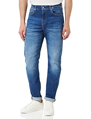 Calvin Klein Jeans Herren Slim Taper J30J323691 Hosen, Denim (Denim Dark), 34W / 30L von Calvin Klein Jeans