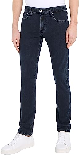 Calvin Klein Jeans Herren Slim J30J323857 Hosen, Denim (Denim Dark), 29W / 34L von Calvin Klein Jeans