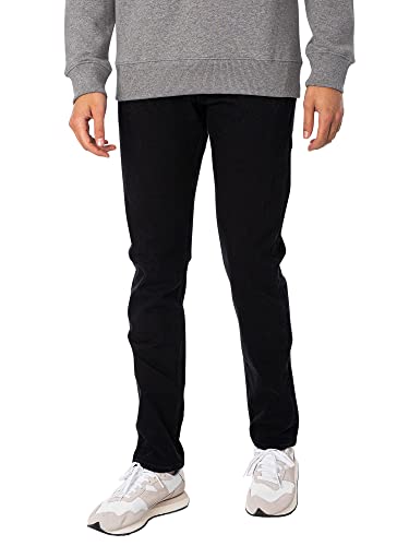 Calvin Klein Jeans Herren Slim J30J323687 Hosen, Denim (Denim Black), 31W / 34L von Calvin Klein Jeans