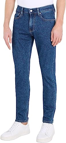 Calvin Klein Jeans Herren Slim Taper J30J324292 Jeanshosen, Denim (Denim Medium), 28W / 32L von Calvin Klein Jeans