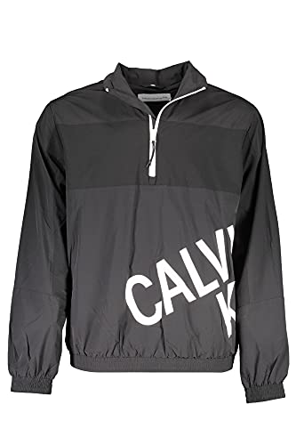 Calvin Klein Jeans Herren Stretch Logo Fashion Jacket Jacke, Ck Black, M von Calvin Klein Jeans