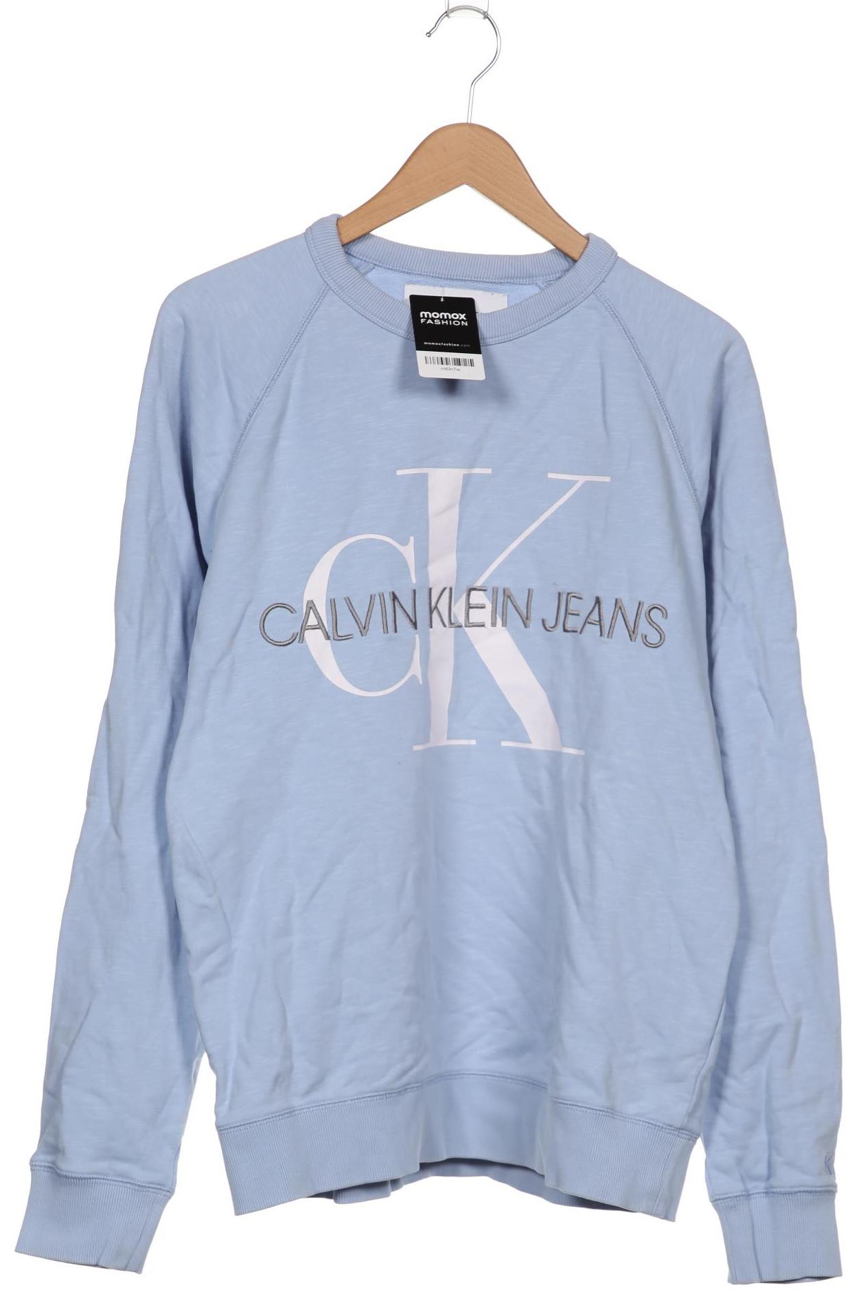 Calvin Klein Jeans Herren Sweatshirt, hellblau von Calvin Klein Jeans