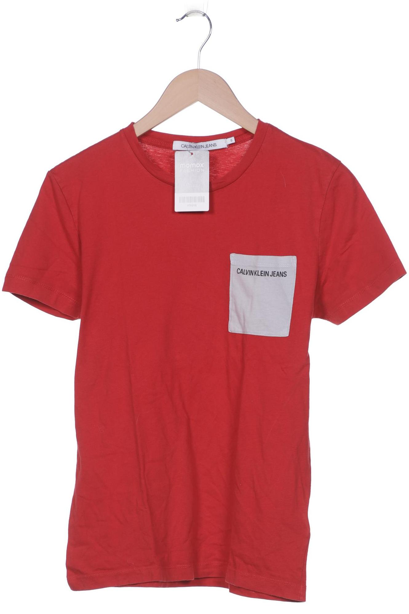 Calvin Klein Jeans Herren T-Shirt, rot von Calvin Klein Jeans