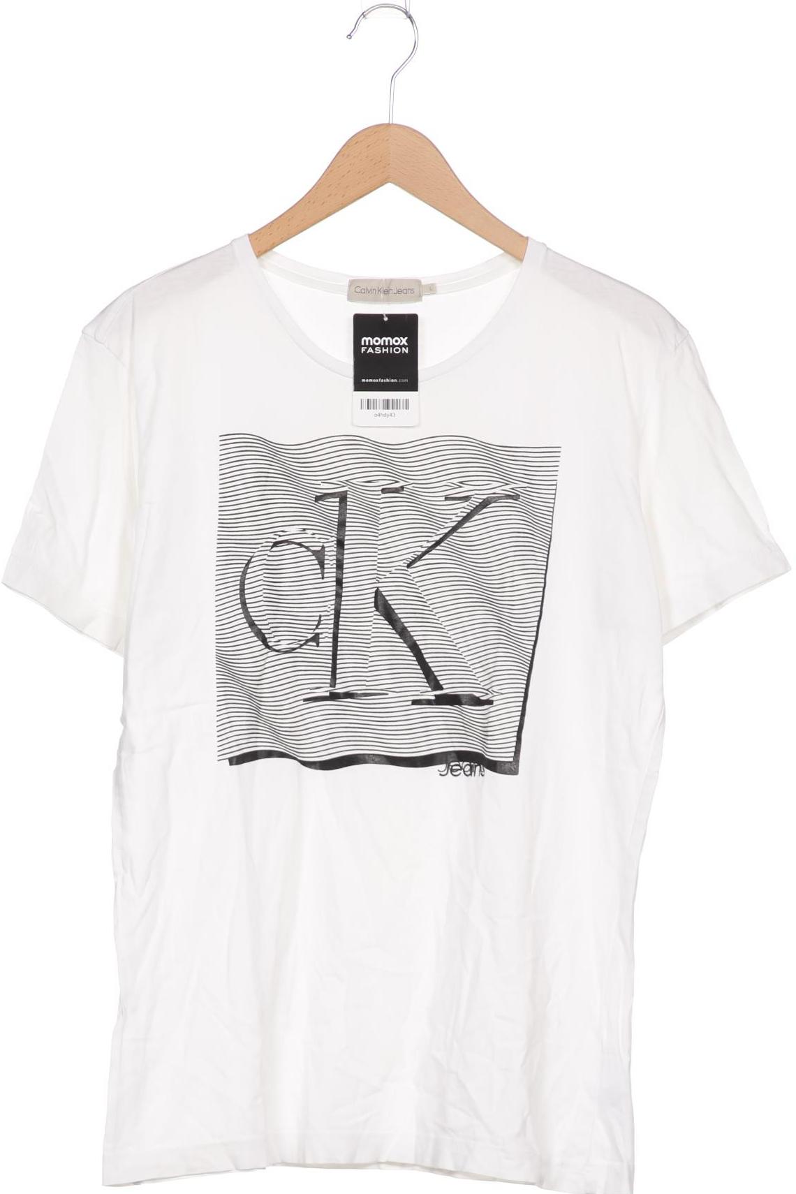 Calvin Klein Jeans Herren T-Shirt, weiß von Calvin Klein Jeans