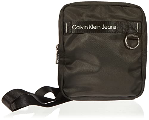 Calvin Klein Jeans Herren Umhängetasche Ultralight Reporter Klein Jeans, Schwarz (Black), Einheitsgröße von Calvin Klein