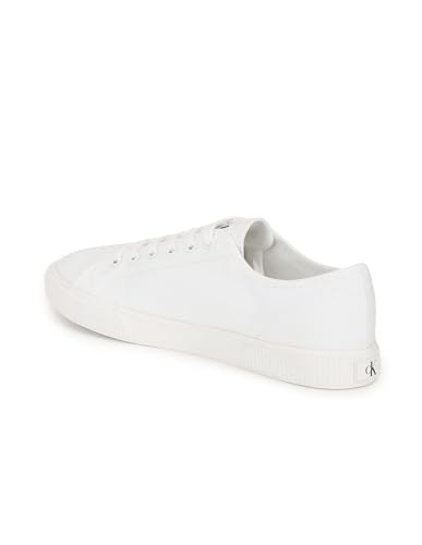 Calvin Klein Jeans Herren Vulcanized Sneaker Essential Vulc Schuhe, Weiß (White), 44 von Calvin Klein Jeans