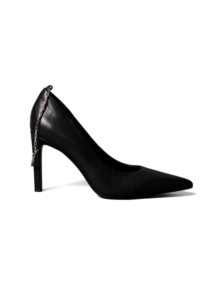 Calvin Klein Jeans - High Heels in Schwarz mit spitzer Zehenpartie und Stiletto-Absatz von Calvin Klein Jeans