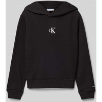 Calvin Klein Jeans Hoodie mit Kapuze in Black, Größe 152 von Calvin Klein Jeans