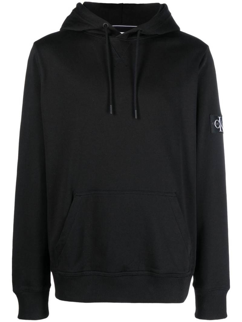 Calvin Klein Jeans Hoodie mit Logo-Patch - Schwarz von Calvin Klein Jeans