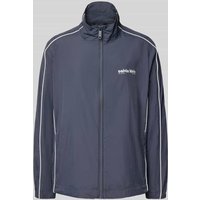 Calvin Klein Jeans Jacke mit Label-Print in Dunkelblau, Größe XL von Calvin Klein Jeans