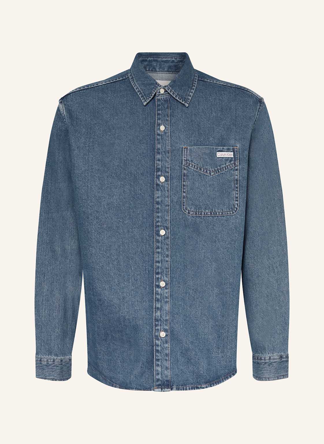 Calvin Klein Jeans Jeans-Overshirt blau von Calvin Klein Jeans