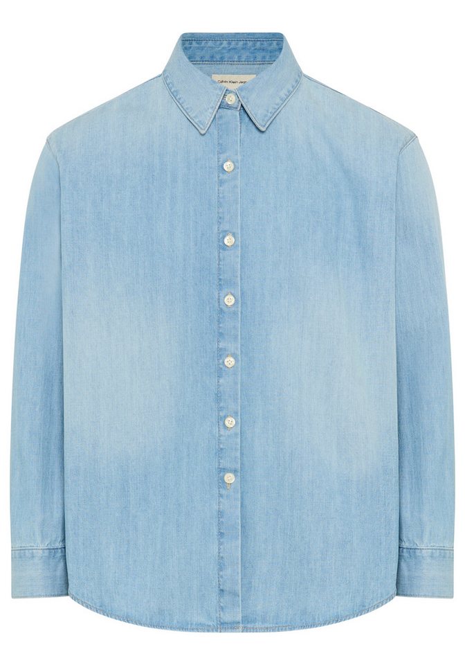 Calvin Klein Jeans Jeansbluse Oversized Fit, used washed von Calvin Klein Jeans