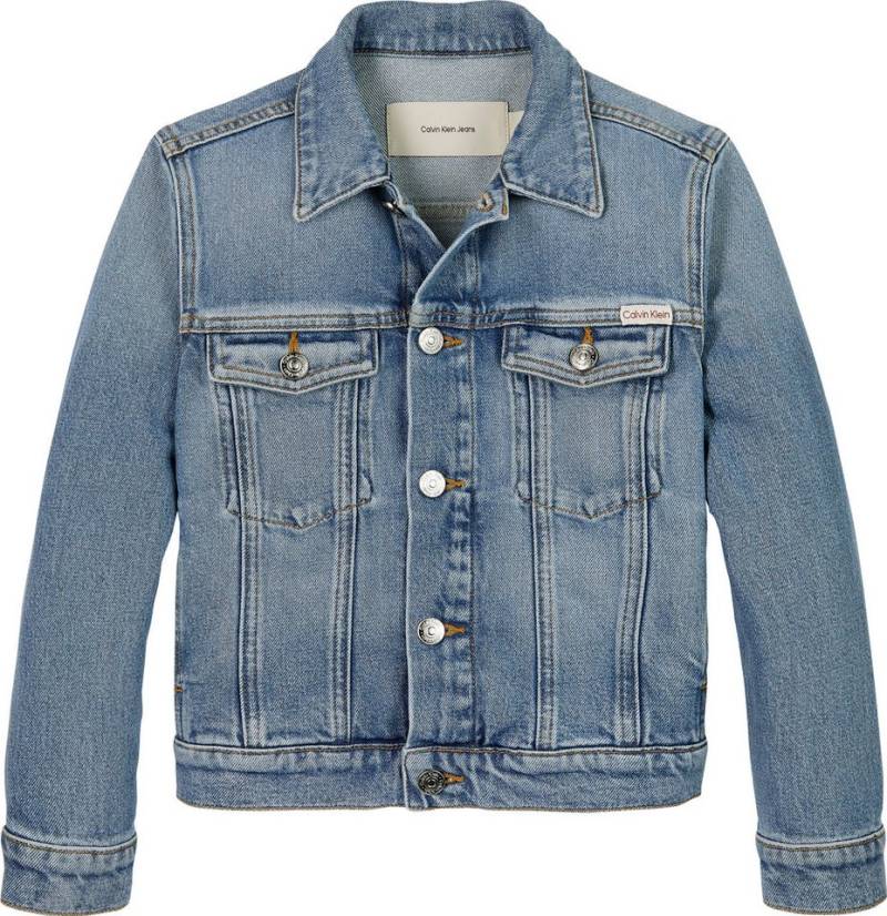 Calvin Klein Jeans Jeansjacke Regular fit, für Kinder bis 16 Jahre von Calvin Klein Jeans
