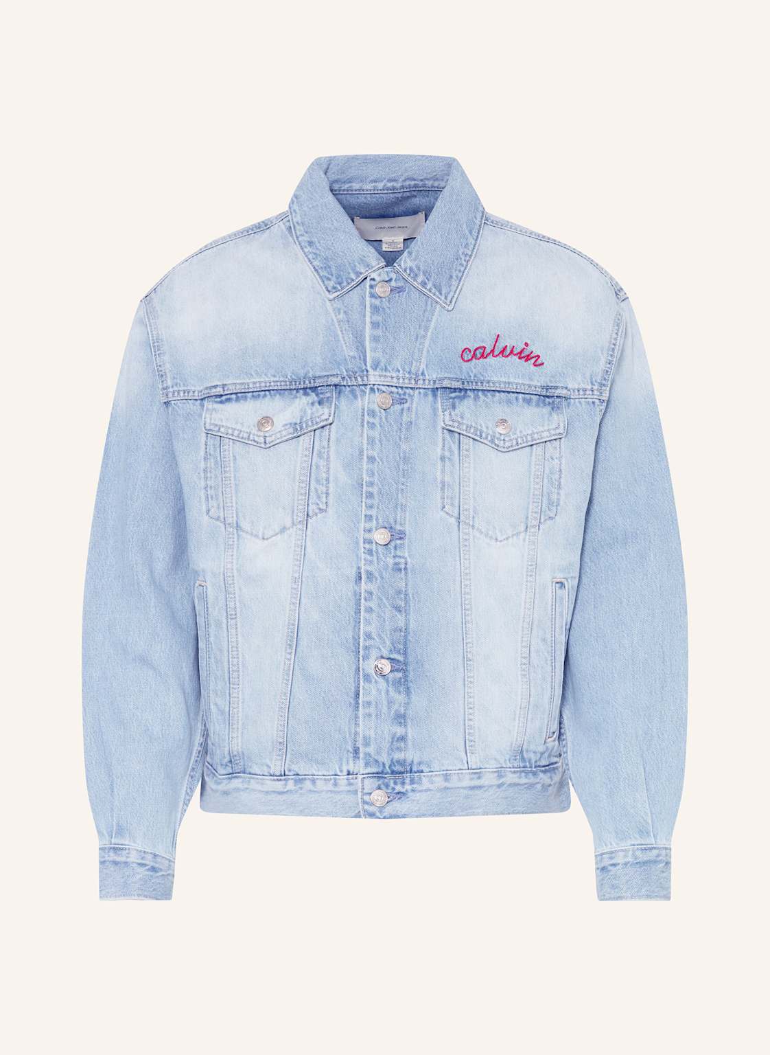 Calvin Klein Jeans Jeansjacke blau von Calvin Klein Jeans