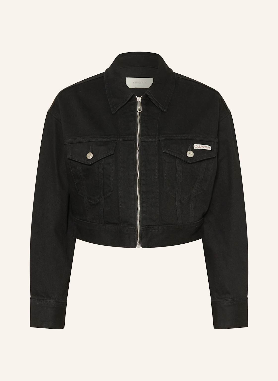 Calvin Klein Jeans Jeansjacke schwarz von Calvin Klein Jeans