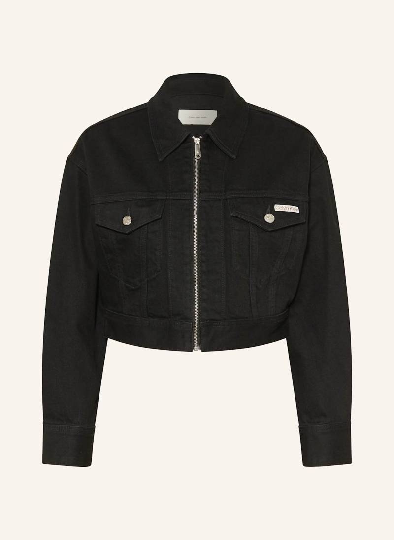 Calvin Klein Jeans Jeansjacke schwarz von Calvin Klein Jeans
