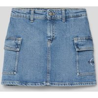 Calvin Klein Jeans Jeansrock mit Label-Stitching Modell 'AUTHENTIC' in Blau, Größe 176 von Calvin Klein Jeans