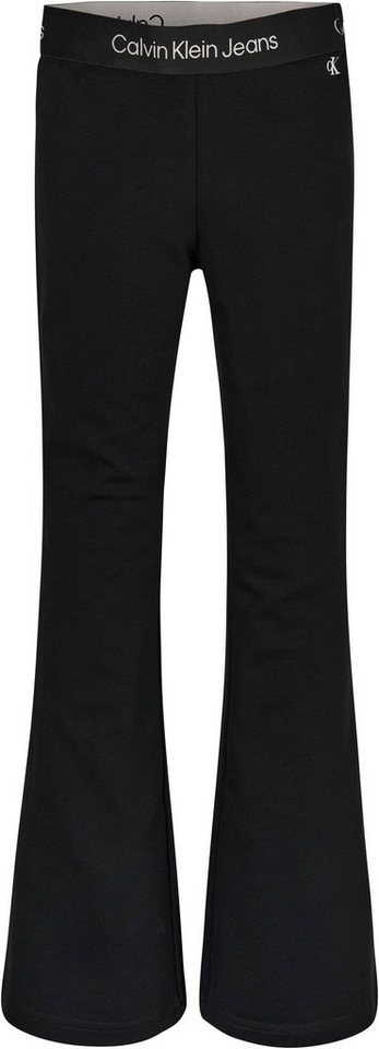 Calvin Klein Jeans Jerseyhose PUNTO TAPE FLARE PANTS von Calvin Klein Jeans