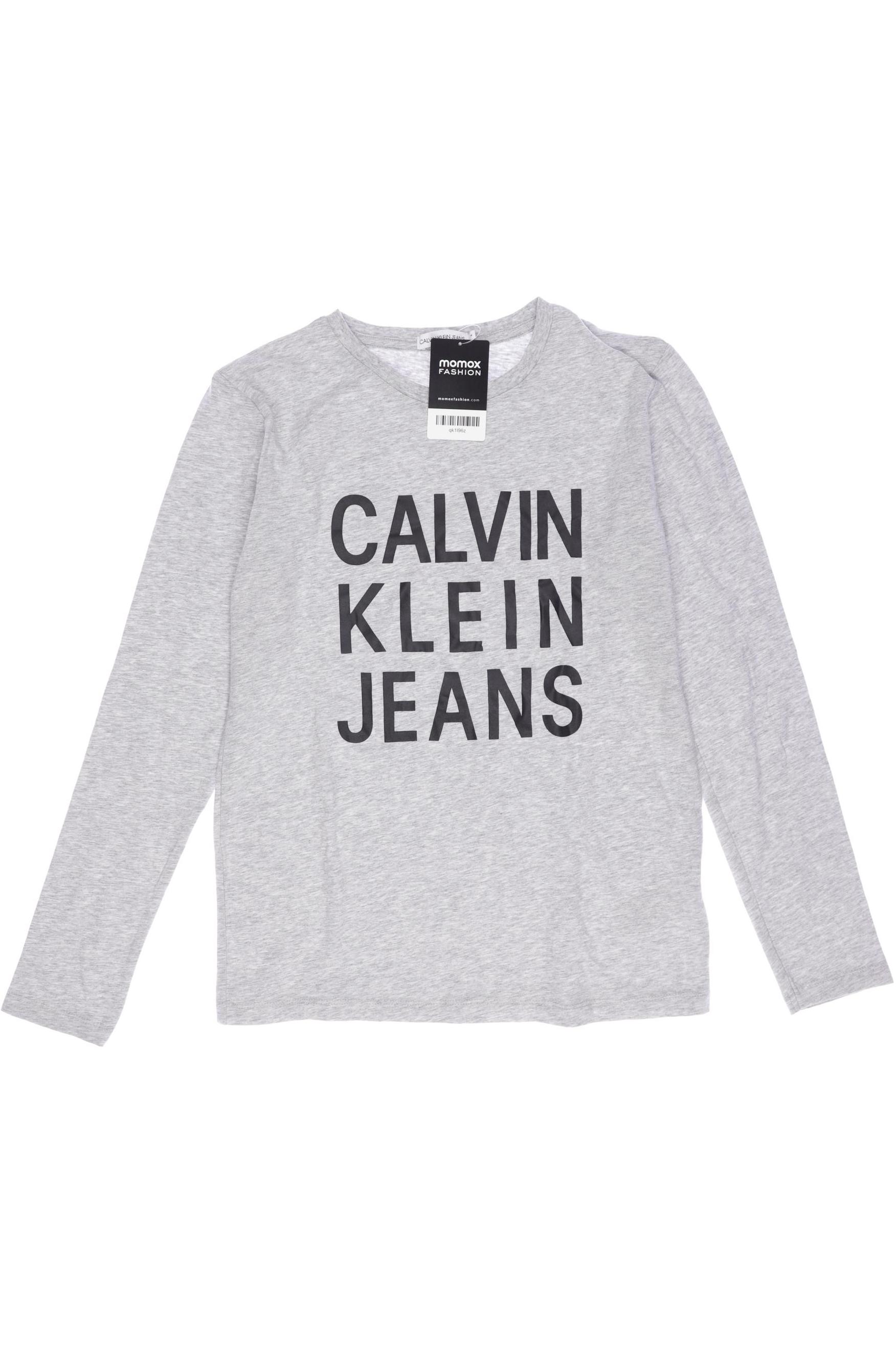 Calvin Klein Jeans Jungen Langarmshirt, grau von Calvin Klein Jeans