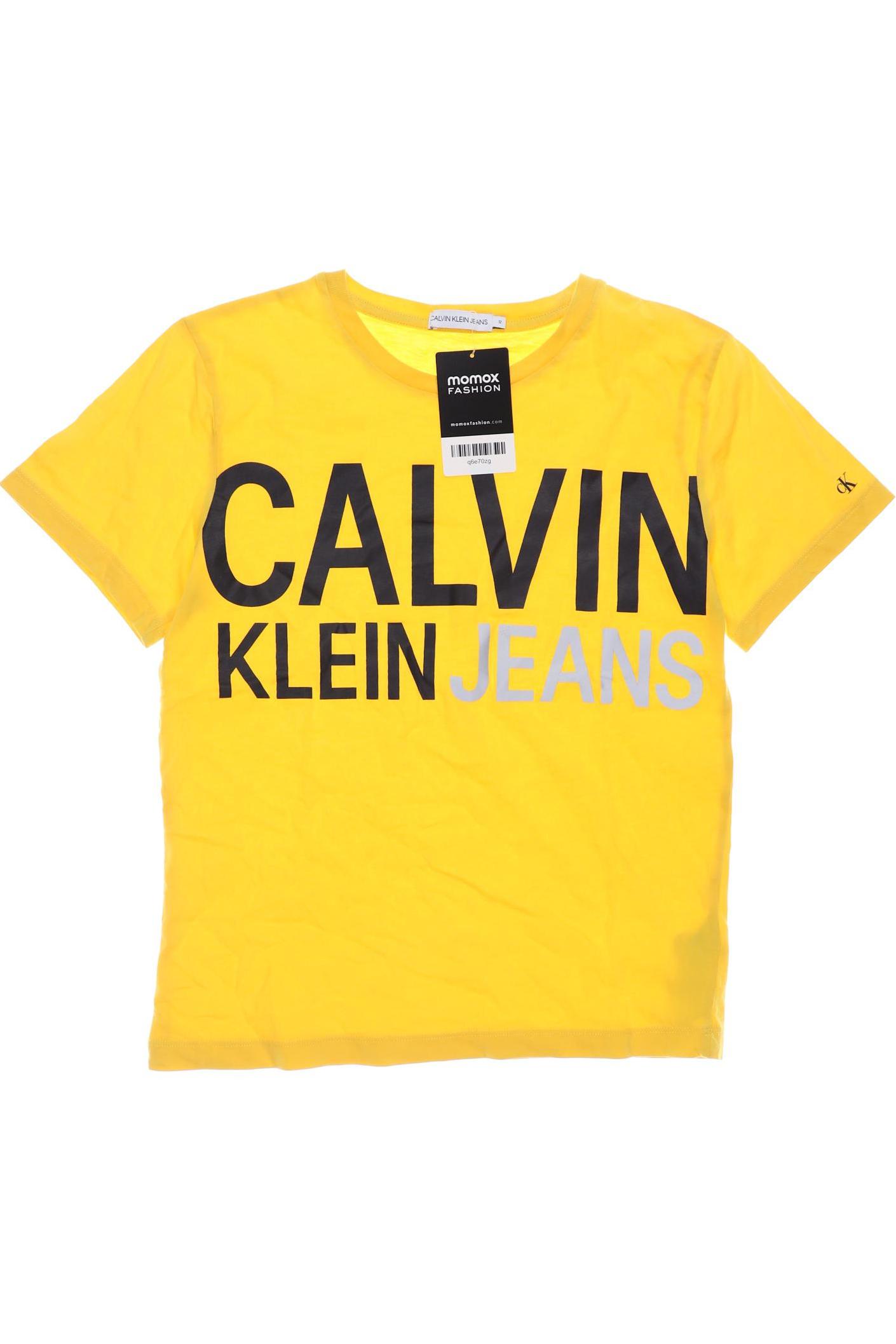 Calvin Klein Jeans Jungen T-Shirt, gelb von Calvin Klein Jeans