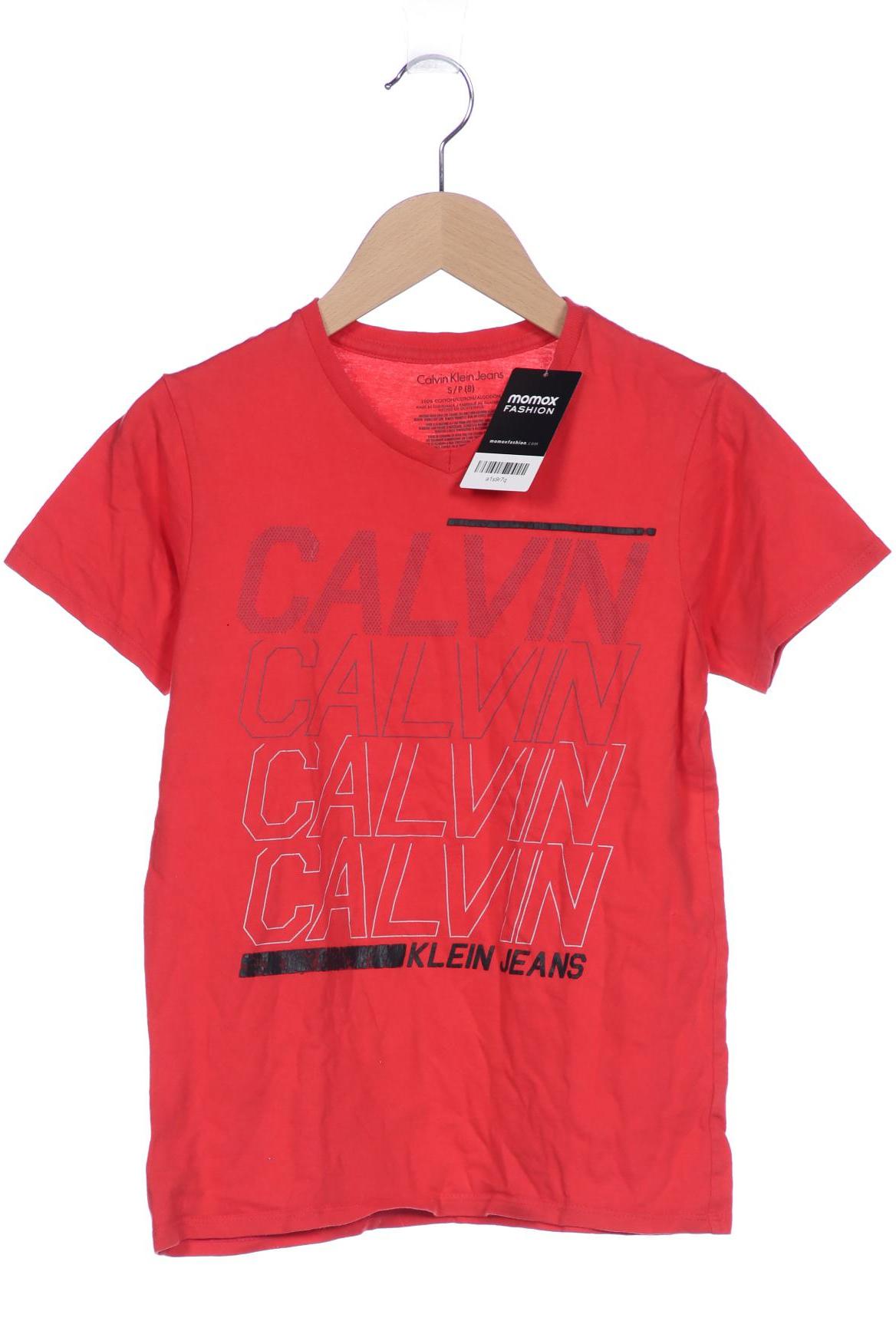 Calvin Klein Jeans Jungen T-Shirt, rot von Calvin Klein Jeans